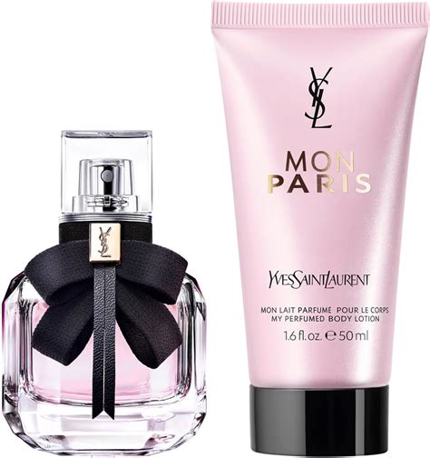 ysl mon paris乳液|YSL mon Paris set.